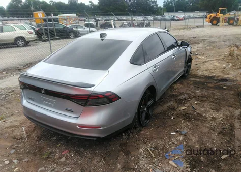 2024 Honda Accord Hybrid Sport-L z USA, uszkodzony, nr VIN 1HGCY2F73RA076150